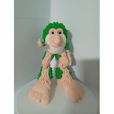 Imagem de Brainrot Brinquedo Articulado 3D Colecionável, Brinquedo Meme Viral das Redes Sociais, Figura Decorativa Pin Patapin Personagem