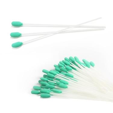 Imagem de Escovas de limpeza de traqueostomia para suprimentos de traqueostomia (verde, pacote com 50 peças)