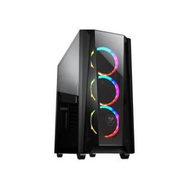 Imagem de Gabinete Gamer, Cougar, MX660-T, RGB, com 3 Fans, Vidro, 385BMS0.0005