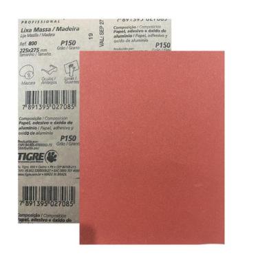 Imagem de Lixa Massa/Madeira Grão 050 Tigre