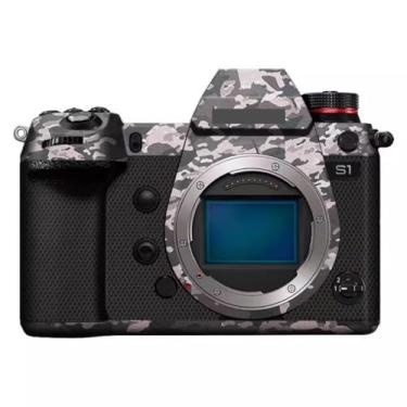 Imagem de Película protetora para câmera S 1 R Película protetora antiarranhões Película protetora para Panasonic Lumix S1 S1R (Camuflagem de campo)