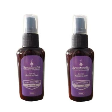 Imagem de 2 Aromatizador Carro Cheirinho Automotivo Perfume Spray Carro Perfumad