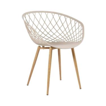 Imagem de Cadeira Clarice Nest Wood Com Apoio de Braço