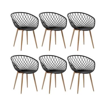 Imagem de Cadeira Clarice Nest Wood Com Apoio de Braço