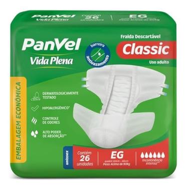 Imagem de FRALDA ADULTO PANVEL VIDA PLENA CLASSIC EG 26 UNIDADES