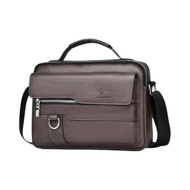 Imagem de Bolsa De Ombro De Poliéster Casual Masculina Crossbody Business Briefc