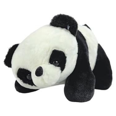 Imagem de Panda De Pelúcia Comum Tradicional Brinquedo Bichinho Pandinha Chines 24Cms