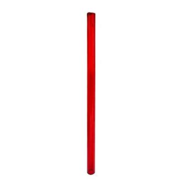 Imagem de Canudo de Vidro Shake 10mm Reto - CAN.U.DO, Vermelho