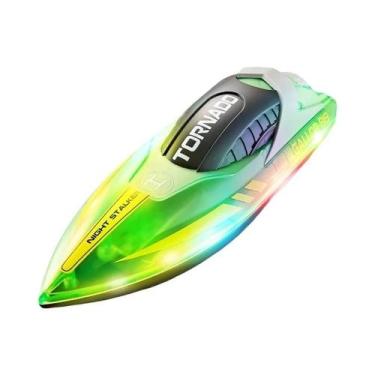 Imagem de Barco De Corrida RC De Alta Velocidade 24Ghz Controle Remoto Elétrico 