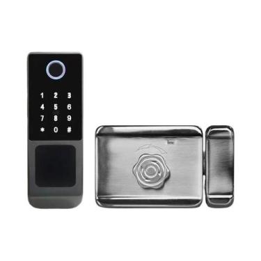 Imagem de Fechadura Inteligente À Prova d'Água Tuya Wifi Controle Remoto Sem Cha