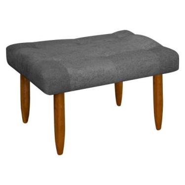 Imagem de Puff Banqueta Requinte Retangular para Sala Quarto Bouclê - SOFA STORE