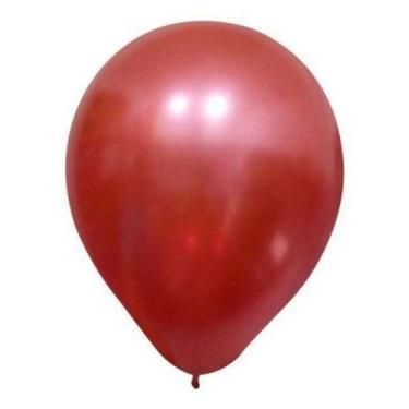 Imagem de Balão 9 Alumínio Vermelho Happy Day 25 Un