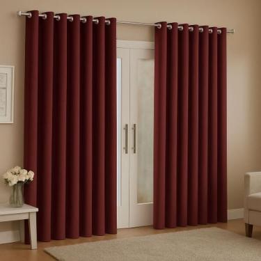 Imagem de Cortina Para Sala Ou Quarto Grande 3,00x2,50 metros Ideal Sala Quarto 