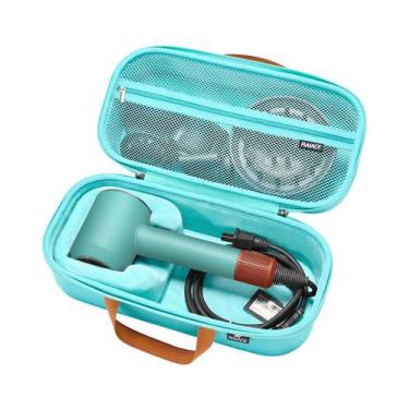 Imagem de Estojo de armazenamento RAIACE para secador de cabelo Dyson - verde