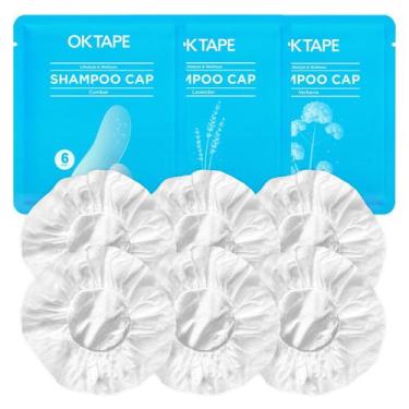Imagem de Shampoo Caps OK TAPE No Water (pacote com 6) 3 aromas para idosos