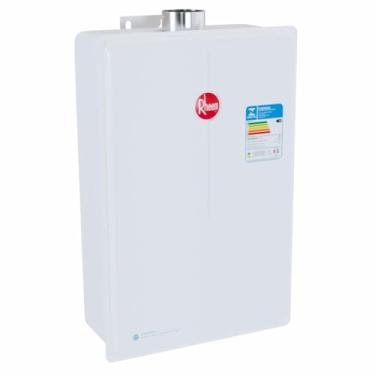Imagem de Aquecedor de í gua a Gás Rheen 32,5 L/min Bivolt Branco - GN (Gás de Rua)