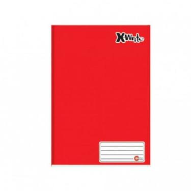 Imagem de Caderno Brochurão Capa Dura 96 Folhas Cor: Vermelho