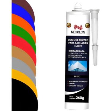 Imagem de Silicone Neoklon Neutro 260g: Solução Eficiente para Fachadas em ACM -
