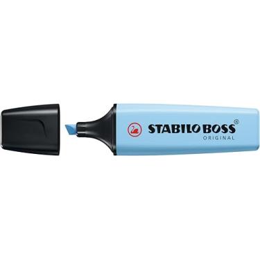 Imagem de Marca Texto – STABILO BOSS ORIGINAL Pastel – Caixa com 10 unidade – Azul Névoa