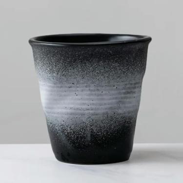 Imagem de Xícara de café de grés, chávena de chá, estilo minimalista, estilo JP, retrô, multicolorida, canecas de escritório