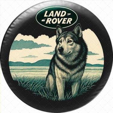 Imagem de Capa de estepe Impermeável Pneu Aro 17 Exclusiva para Land Rover Defen