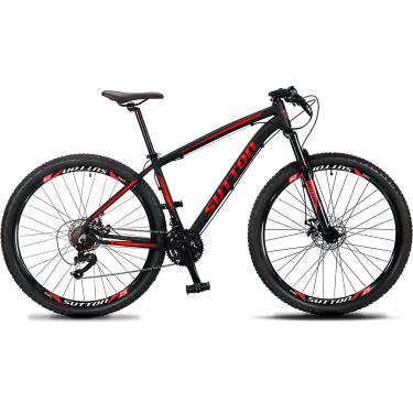 Imagem de Bicicleta Aro 29 Sutton Gold 24V Freio a Disco Quadro de Alumínio 24 Marchas com Suspensão