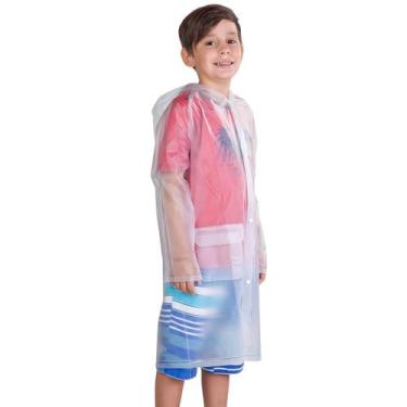 Imagem de Capas De Chuva Infantil Menina Menino Escolar Dia a Dia Passeio Imperm