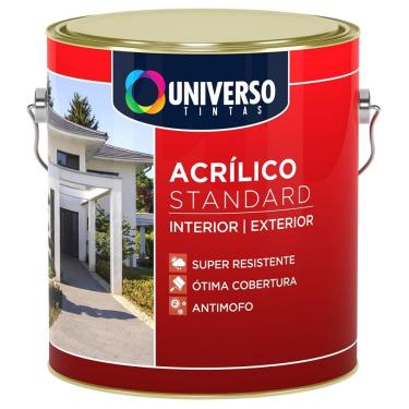 Imagem de Latex Acrilico Fosco STD Branco Neve 900ML Universo