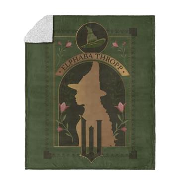 Imagem de Cobertor Wicked Elphaba Thropp Silk Touch Sherpa 127 x 152 cm