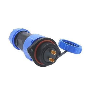 Imagem de SP2110 Conector SP2110 SP21 2/3/4/5/7/9/12 pinos conector de cabo de alimentação IP68 macho e fêmea soquete (3 pinos)
