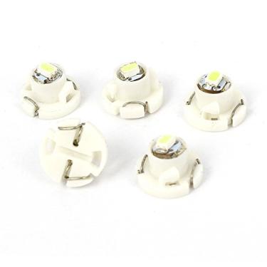 Imagem de uxcell Dispositivo de montagem em superfície branco 3020 T4.2 1 lâmpada LED para painel de caminhão para porta 5 peças internas