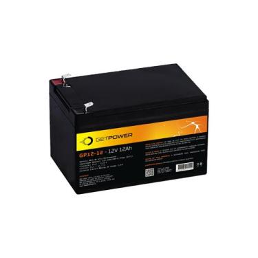 Imagem de Bateria Selada 12v 12ah Vrla para NO BREAK , Equipamentos , Automação.