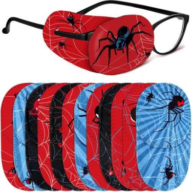 Imagem de Tapa-olhos Newcotte para crianças pequenas, reutilizável, 12 peças de 