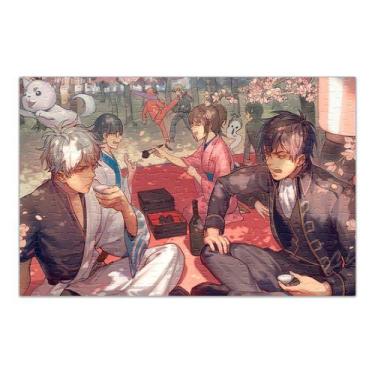 Imagem de Quebra Cabeça Gintama Personalizado 120 Peças 001 - Pomp's Geek