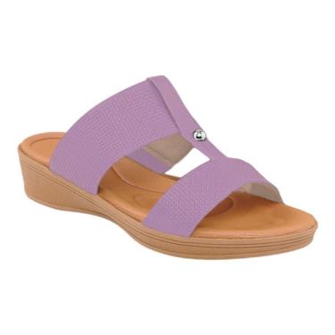 Imagem de Tamanco Usaflex Plataforma Tressê Feminino