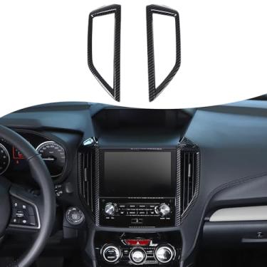 Imagem de Aotumcer Acabamento da tampa de ventilação de ar condicionado de controle central frontal, compatível com Subaru Forester 2019-2024 com acabamento de tampa de saída de ventilação de ar condicionado