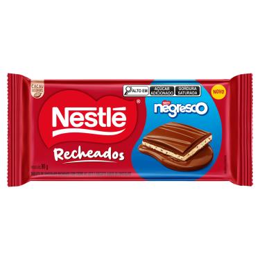 Imagem de Barra de Chocolate Recheado Negresco Nestlé 90g