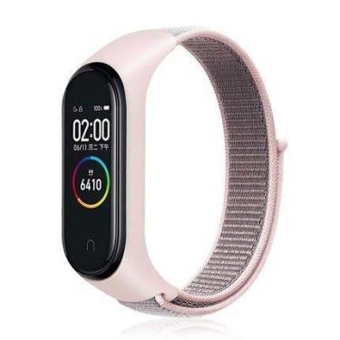 Imagem de Pulseira De Nylon Lisa Para Smartwatch Xiaomi Mi Band 3/4/5/6 - Pop Sh