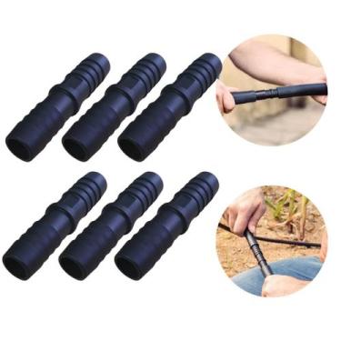 Imagem de Kit 6 Emenda 1/2 Para Mangueira União / Conexão 1/2 Polegadas - Genéri