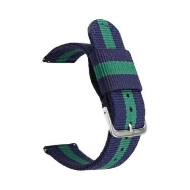 Imagem de Pulseira De Relógio De Nylon Trançado De Liberação Rápida De 20mm 22mm