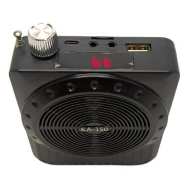 Imagem de Megafone Amplificador Professor Voz Microfone Radio Fm Usb