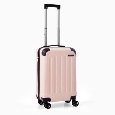 Imagem de Mala De Viagem Bordo Mão Pequena 10kg Abs Cadeado 4 Rodinhas 360 Para 