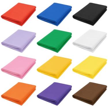 Imagem de Kit 5/10/20 Toalhas Mesa 70x70 Quadrada Lisa Cobre Mancha Reutilizavel Para Reunião Toalha De Mesa De Natal(Lilás,20)