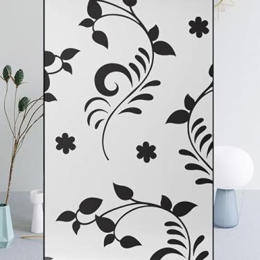 Imagem de Generic 1 peça de películas de janela de privacidade fosco adesivos adesivos de PVC colorido 190 x 23 cm