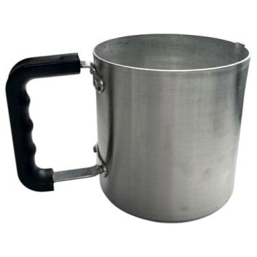 Imagem de CANECA ALUMINIO 2L COM CABO Nº14 LINHA HOTEL 14,6x15x23CM - NACIONAL