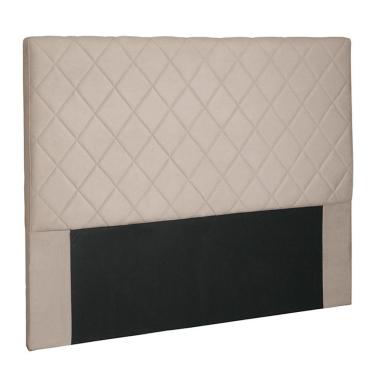 Imagem de Cabeceira Decorativa King Size 1,95m Givenchy Suede Bege