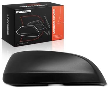 Imagem de A-Premium Tampa do espelho retrovisor do lado do passageiro - compatível com Toyota RAV4 2019 2020 2021 2022 2023 2024 - preto texturizado, sem furo de seta