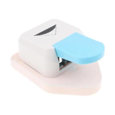 Imagem de UGPLM Perfurador de cantos, furador artesanal, materiais para scrapbooking, aparador de cantos para projetos de scrapbooking, confecção de cartões de, Flor de Engrenagem