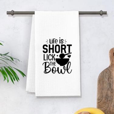 Imagem de Pano de prato de cozinha com tema engraçado, pano de secagem rápida, absorvente, retrô, atrevido, senhora, pano de prato reutilizável, toalha de prato de mão, presente atencioso para mãe anfitriã-11