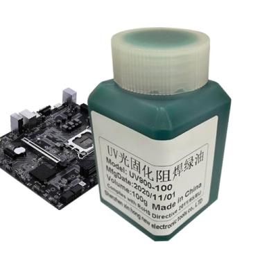 Imagem de Tinta de solda UV - filme de reparo de solda - Tinta de cura UV de precisão de longa duração para marcenaria, pintura, soldagem, construção, atividades ao ar livre